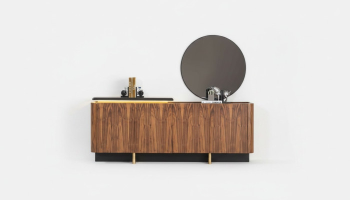 Sideboard cupboard wooden cabinet wood brown dresser furniture