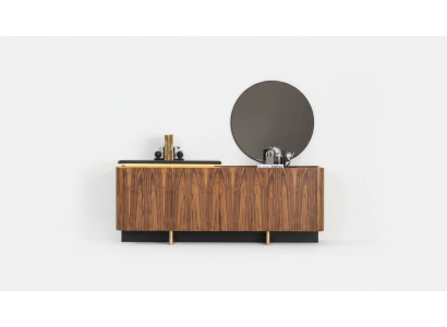 Sideboard cupboard wooden cabinet wood brown dresser furniture