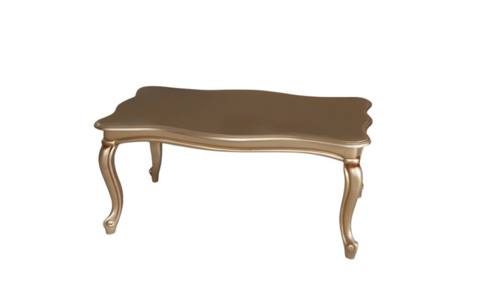 Golden coffee table side table luxury wood design modern