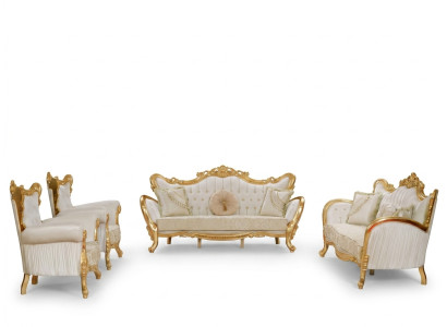 Sofa set couch 3+3+1+1 sofa couch upholstery furniture 4-piece set for your home