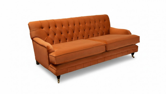 Chesterfield Design Luxury Upholstered Sofa Couch Seating Set Fabric New