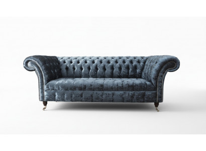 Design sofa 3-seater couch upholstered sofas fabric living room textile couches