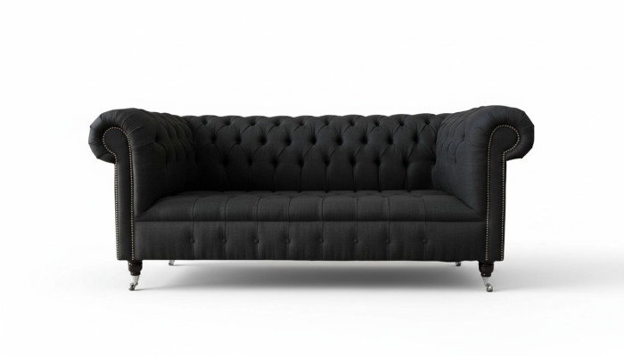 Sofa 3-seater couches Art Deco three-seater new textile luxury couch upholstery