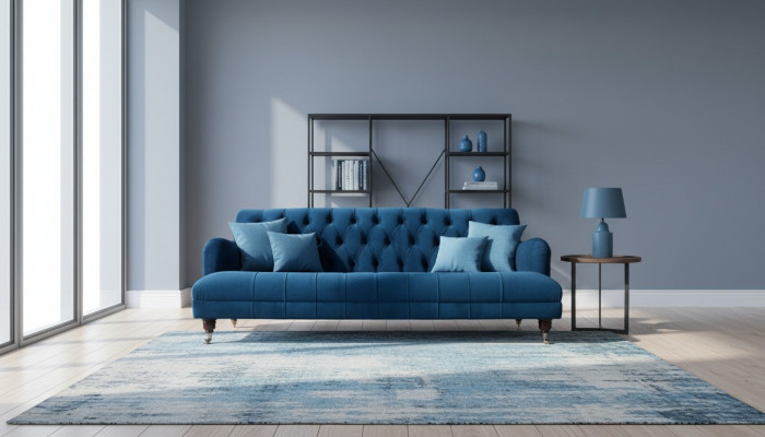 Chesterfield Design Luxury Upholstered Sofa Couch Seating Suite Fabric New