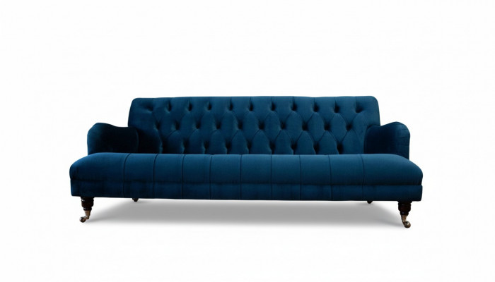 Chesterfield Design Luxury Upholstered Sofa Couch Seating Suite Fabric New