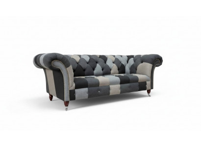 Modern Sofa 3 Seater Chesterfield Three-Seater Living Room Sofas Luxury Couch Style