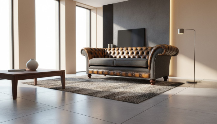 Three-seater luxury 3-seater sofa upholstered classic seating living room furniture