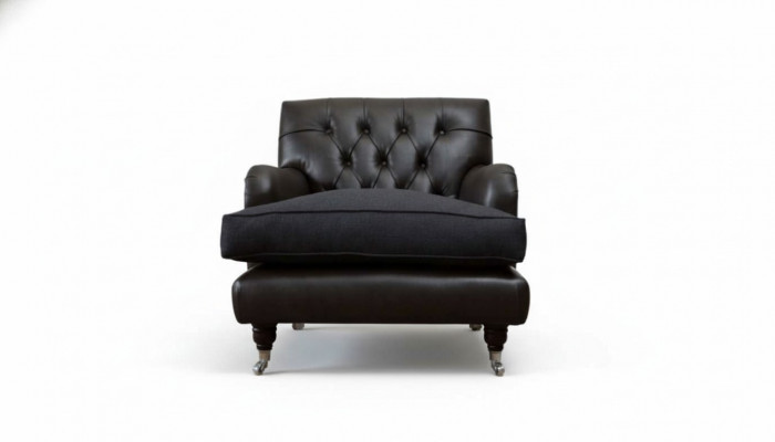 Chesterfield design armchair couch upholstery luxury couches 1 seat leather