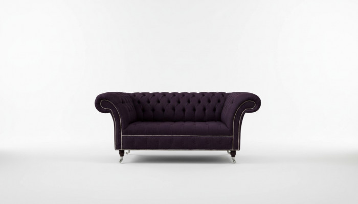 Sofa upholstery sofas new sofa 2-seater design Chesterfield fabric couch
