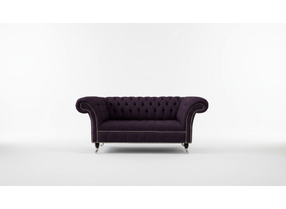 Sofa upholstery sofas new sofa 2-seater design Chesterfield fabric couch