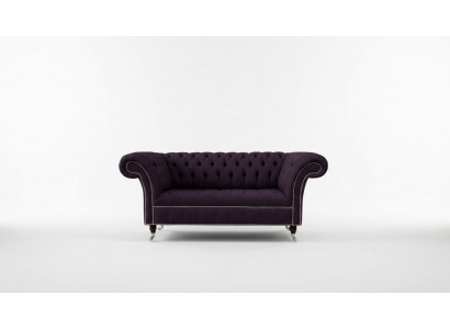 Sofa upholstery sofas new sofa 2-seater design Chesterfield fabric couch