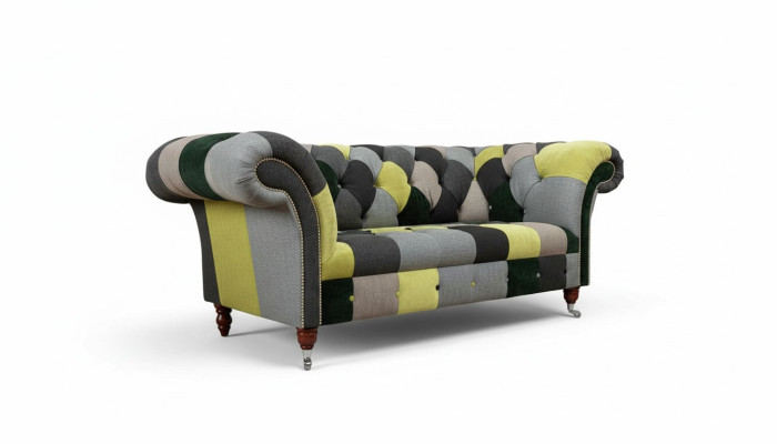Chesterfield Couch Upholstery 2 Seater Design Textile Sofas Couches Lounge
