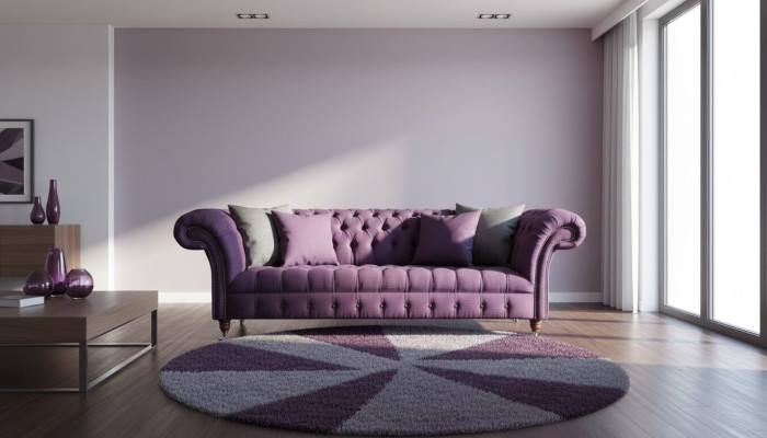 Chesterfield 3-seater sofa fabric sofa couch upholstered seat 3-seater sofas new