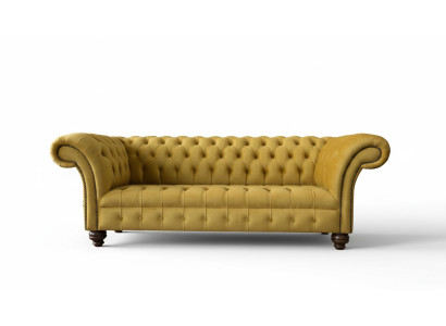 Sofa 3-seater sofas seat couch upholstery Chesterfield couches three-seater textile