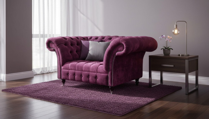 Wingback armchair luxury 1-seater single-seater upholstered design fabric modern