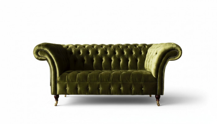 Chesterfield Sofa 2-Seater Sofas Luxury Upholstered Sofas Luxury Designer Couch Furniture