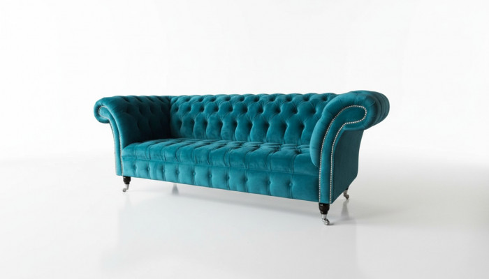 Sofa three-seater upholstery 3-seater sofas design luxury furniture textile new