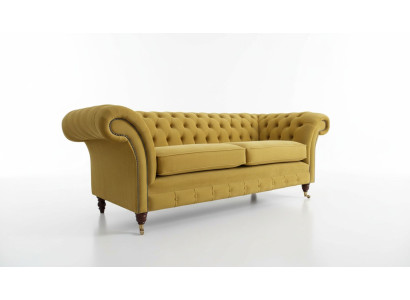 Luxury Chesterfield three-seater