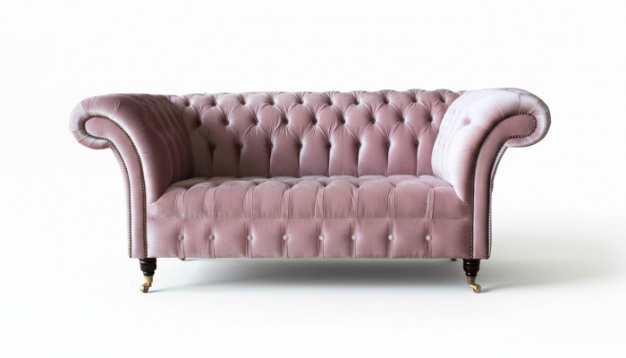 Chesterfield two-seater 2-seat couch upholstered seat sofa couch design