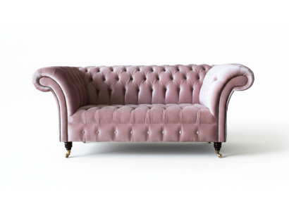 Chesterfield two-seater 2-seat couch upholstered seat sofa couch design