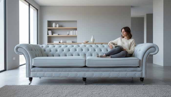 Living room sofa 4-seater luxury designer couch upholstered sofas modern