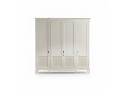 Bedroom luxury wardrobe white closet wood modern furniture new