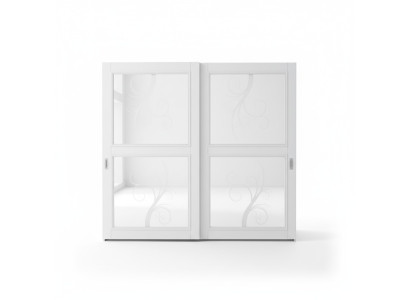Bedroom furniture Italy wood cabinet solid wood wardrobe white new