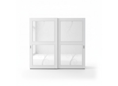Bedroom furniture Italy wood cabinet solid wood wardrobe white new