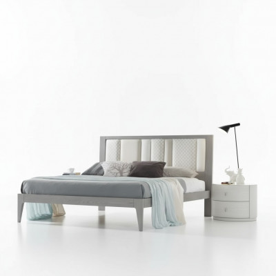 Bed 3-piece. Bedroom Design Luxury Bedroom Furniture 2x Nightstands
