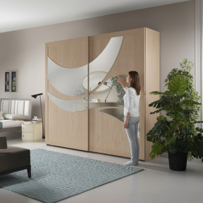 Wardrobe design cabinet luxury furnishings bedroom furniture new