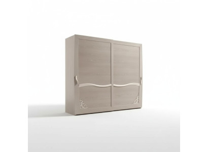 Luxury wardrobe Italian furniture bedroom cabinet solid wood