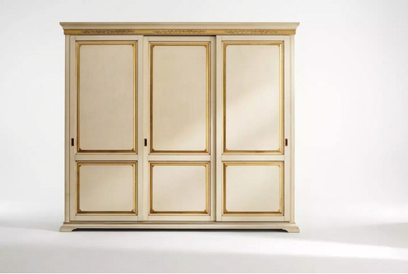 Wardrobe wooden cabinet bedroom furniture design cabinets beige