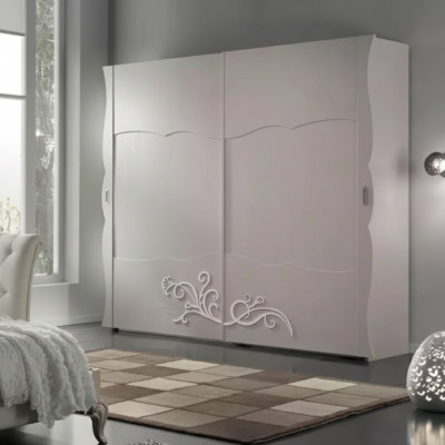 Wardrobe Closet Bedroom Wood Furniture Italian Style New