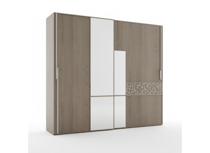 Wardrobe Closet Style Furniture Classic Bedroom Cabinets Wood