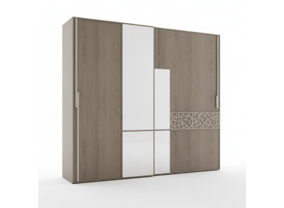 Wardrobe Closet Style Furniture Classic Bedroom Cabinets Wood