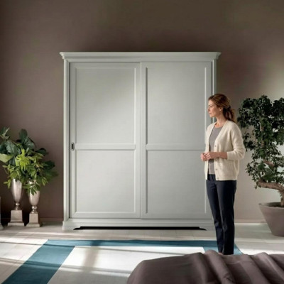 Modern style wardrobe design furniture bedroom white wardrobe new