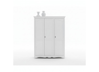 Wardrobe Wooden Cabinet Closet Bedroom Luxury Furniture White New