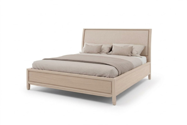 Double bed, beds, bedroom, designer beds, furniture, solid wood bed, new.