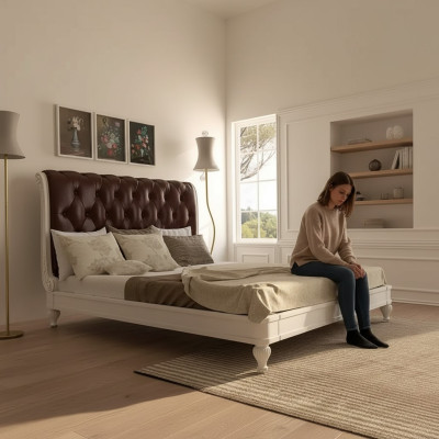 Luxury bed design, beds, bedroom furniture, furnishings, double bed, new