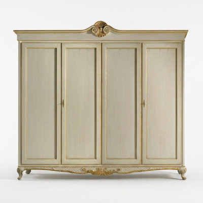 Classic furniture shelf cabinet bedroom Italian design wood new