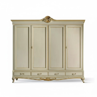 Wardrobe Closet Luxury Bedroom Wood Italian Furniture New