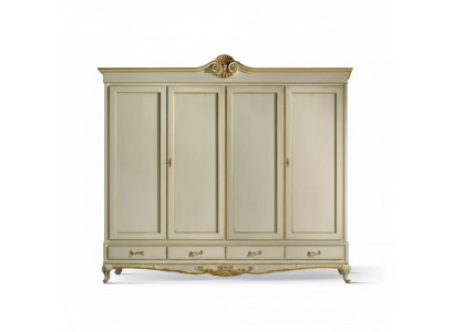 Wardrobe Closet Luxury Bedroom Wood Italian Furniture New