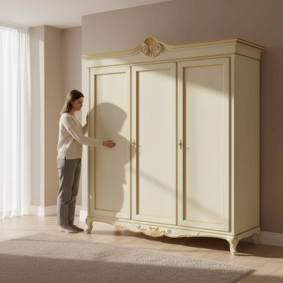 Wardrobe shelves closet wood bedroom wardrobe new