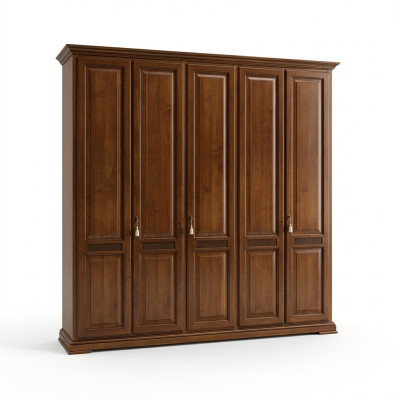 Classic wardrobe furniture cabinets bedroom design brown new