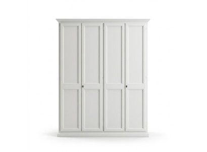 Wardrobe cupboard art deco style wood furniture classic bedroom