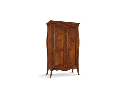 Solid wood wardrobe, massive bedroom furniture, Italy, new