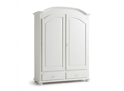 Wardrobe Luxury Cabinet Furniture Bedroom Wood White Interior