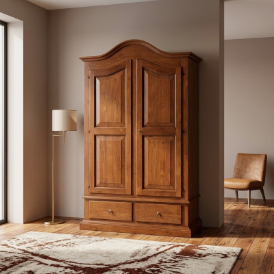 Bedroom wardrobe luxury modern Italian furniture design brown new