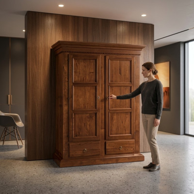 Wardrobe Closet Italian Furniture Bedroom Wooden Wardrobe New