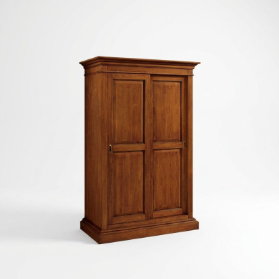 Wardrobe solid wood bedroom furniture wardrobe brown cabinets
